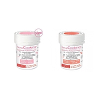 2 colorants alimentaires en poudre - rose poudr