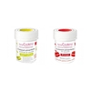 2 colorants alimentaires en poudre - vert citron-rouge