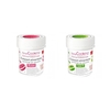 2 colorants alimentaires en poudre - vert-rose