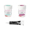 2 colorants alimentaires pourpre-vert d