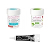 2 colorants alimentaires turquoise-vert + Stylo gla