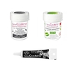 2 colorants alimentaires vert-noir + Stylo gla