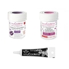 2 colorants alimentaires violet-pourpre + Stylo gla