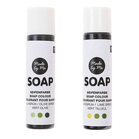 2 colorants pour savon 10 ml - Vert