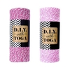 2 ficelles bicolores 100 m - fuchsia & rose