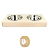 2 gamelles inox