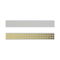 2 masking tapes blancs