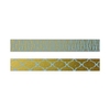 2 masking tapes bleus & or