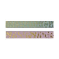2 masking tapes rose & bleu