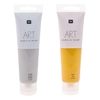 2 tubes de peinture acrylique 100 ml - dor