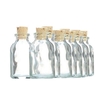 20 mini bouteilles en verre 6 cm avec bouchon li