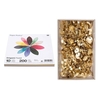 200 feuilles origami pastel 15 x 15 cm + 150 punaises dor