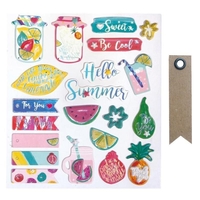 21 stickers 3D Et