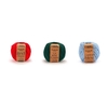3 bobines de fil en coton pour macram