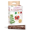 3 colorants en poudre vert,  rouge et dor