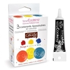 3 colorants liposolubles en poudre + Stylo de gla