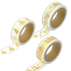 3 masking tapes de No