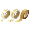 3 masking tapes de No