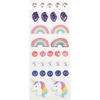 30 stickers 3D - Arc-en-Ciel