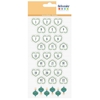 30 stickers calendrier de l