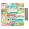 36 stickers expressions Paradis tropical + 20