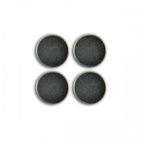 4 aimants ronds extra forts 1, 2 cm