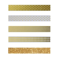 4 masking tapes blancs & dor
