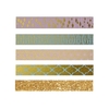 4 masking tapes rose-bleu-dor