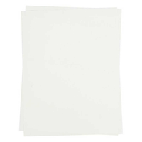 5 feuilles de papier transfert pour textiles clairs A4