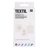 5 feutres pour textiles fluo
