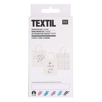 5 feutres pour textiles fluo