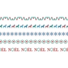 5 masking tapes de No