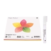 50 feuilles pour origami Fluo + Stylo colle