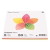 50 feuilles pour origami Fluo 15 x 15 cm