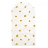 6 sachets papier - paillettes dor
