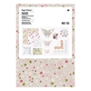 60 feuilles pour origami - Bouquet floral sauvage