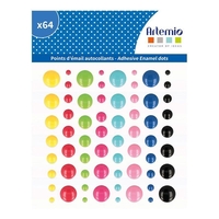 64 stickers en