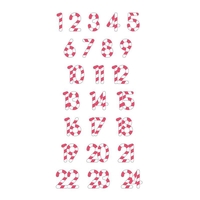 Autocollants Puffies 3D Calendrier de l