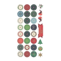 Autocollants Puffies 3D XL calendrier de l