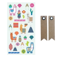 Autocollants Puffies Lamas & Alpaga + 20