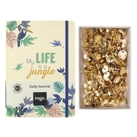 Bullet Journal Jungle Vibes + 150 punaises dor