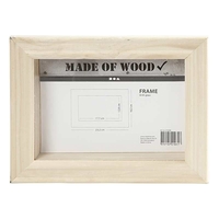 Cadre en bois 3D - 23, 2 x 18, 2 x 2, 5 cm