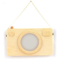 Cadre photo en bois - Appareil photo Polaro