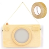 Cadre photo en bois Appareil photo Polaro