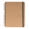 Carnet de notes kraft quadrill