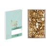 Carnet Petites notes en or + 150 punaises dor