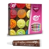 Coffret 6 colorants alimentaires en gel + 1 Stylo chocolat