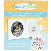 Coffret empreinte de patte - cadre photo + moulage - Chat