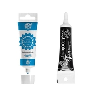 Colorant alimentaire en gel 25 g bleu + stylo gla