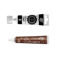 Colorant alimentaire en gel noir + Stylo chocolat